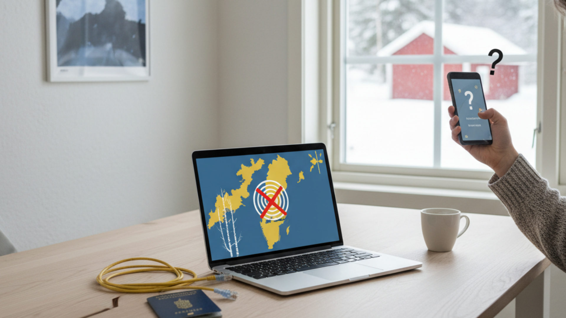 Problemløsning: Hvad gør du, når internettet i Sverige driller?